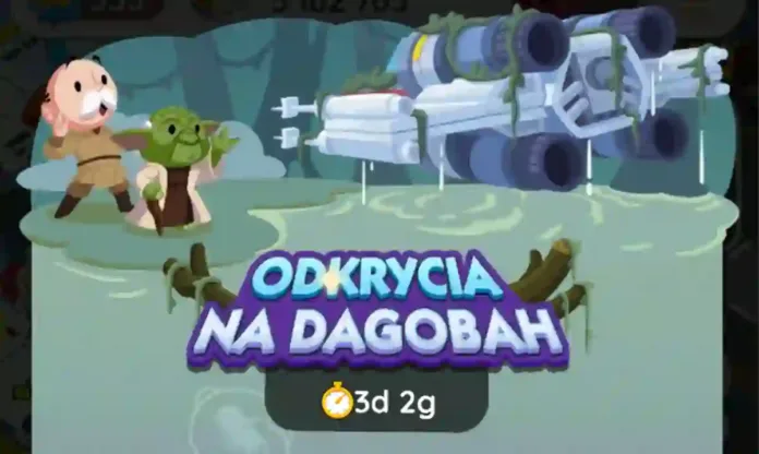 Wydarzenie Monopoly Go Odkrycia Na Dagobah (lista nagród)